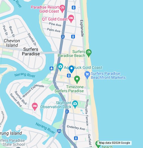 map of surfers paradise and surrounding areas        <h3 class=